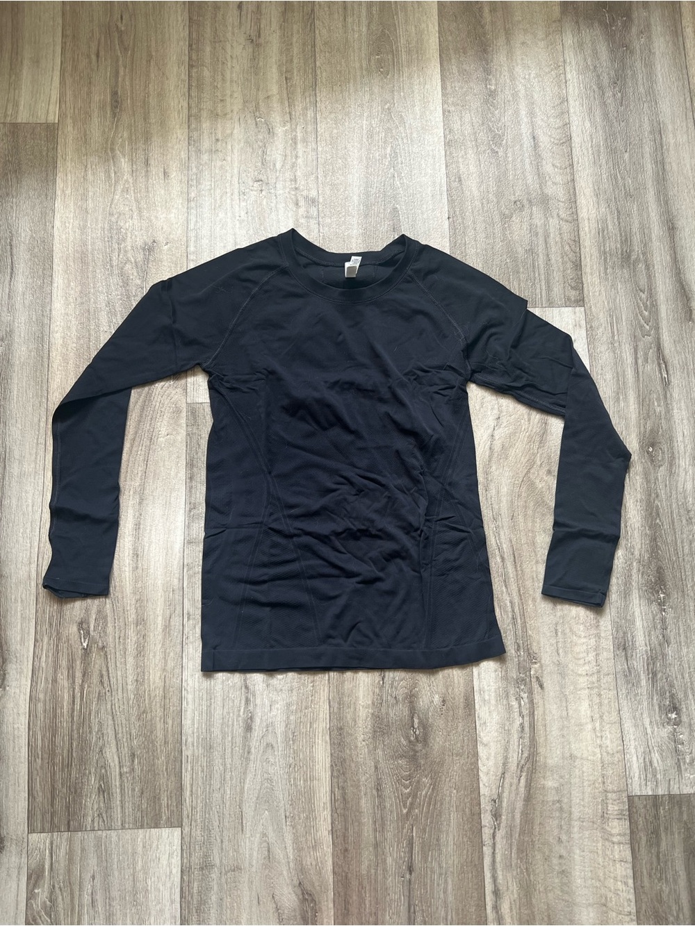 Athleta Womens Long-Sleeve Crew Top - Black